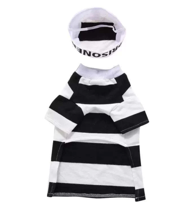 KFX-1063101 Festive Knitted Pet Sweater with Hat - Casual Style for All Sizes