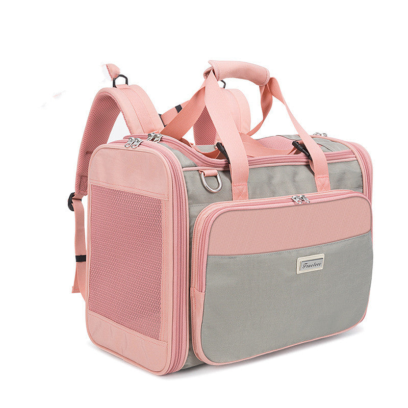 KFX-1069885 Breathable Pet Shoulder Handbag for Dogs and Cats - Various Colors Available