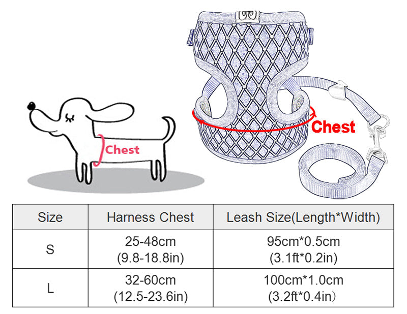 KFX-1070141 Durable Polyester Dog and Cat Leash for Traction and Control