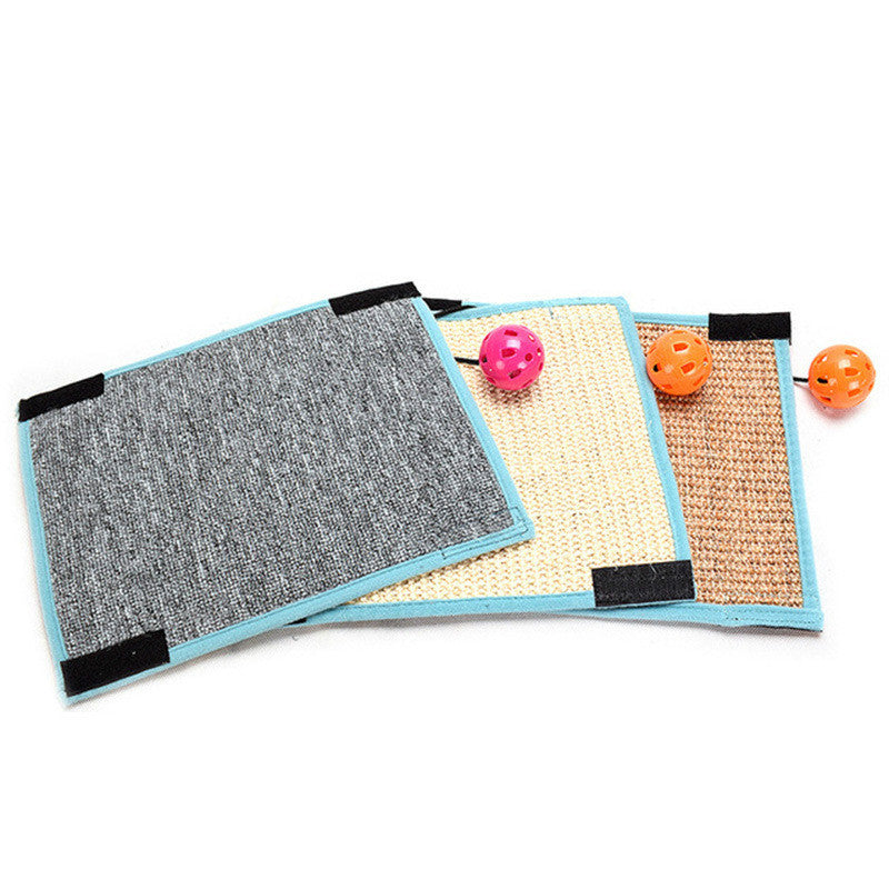 KFX-1071037 Durable Sisal Table Leg Cat Scratch Pad - Wear-Resistant, Available in White and Black Options