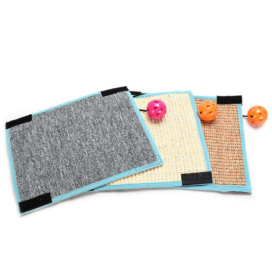 KFX-1071037 Durable Sisal Table Leg Cat Scratch Pad - Wear-Resistant, Available in White and Black Options