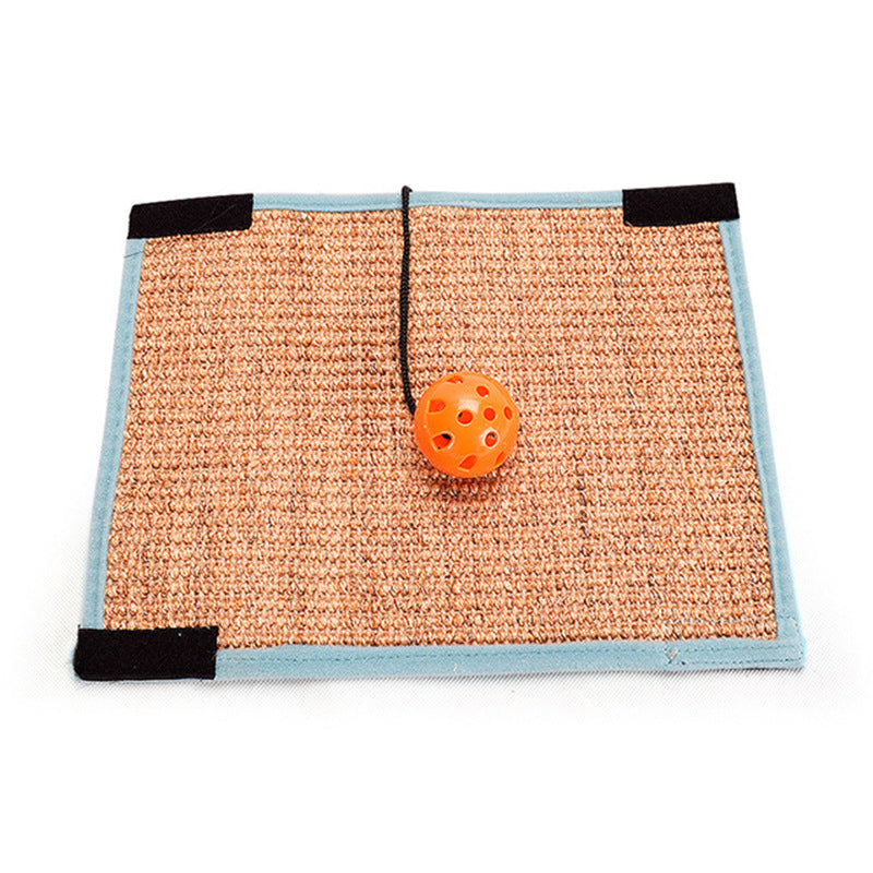KFX-1071037 Durable Sisal Table Leg Cat Scratch Pad - Wear-Resistant, Available in White and Black Options