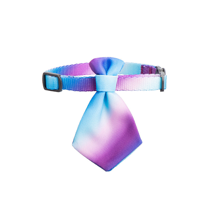 KFX-1072829 Cat Bow Tie Pet Collar in Various Stylish Designs, Adjustable Fit for Neck Circumference 18-30cm