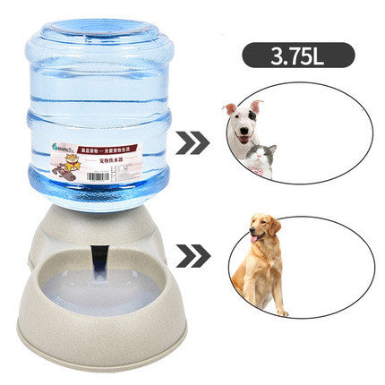 KFX-1074621 Pet Food Dispenser with Food-Grade Plastic, 3.75L Capacity, Easy Assembly and Cleaning