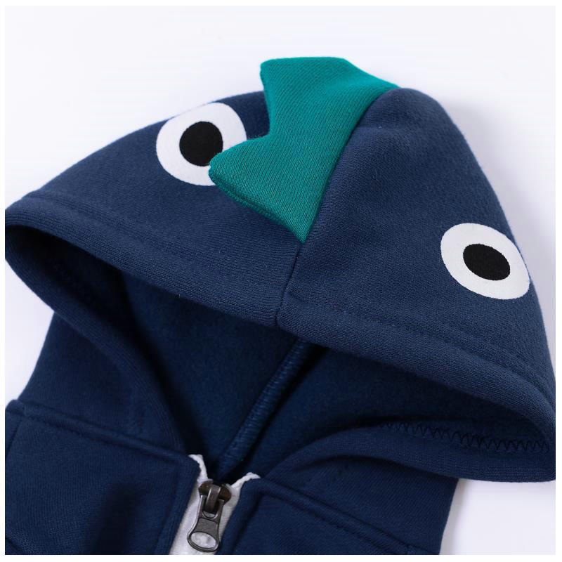 KFX-1078973 Dinosaur-Themed Cotton and Velvet Pet Clothing in Yellow, Green, Wine Red - Sizes XS to XXL