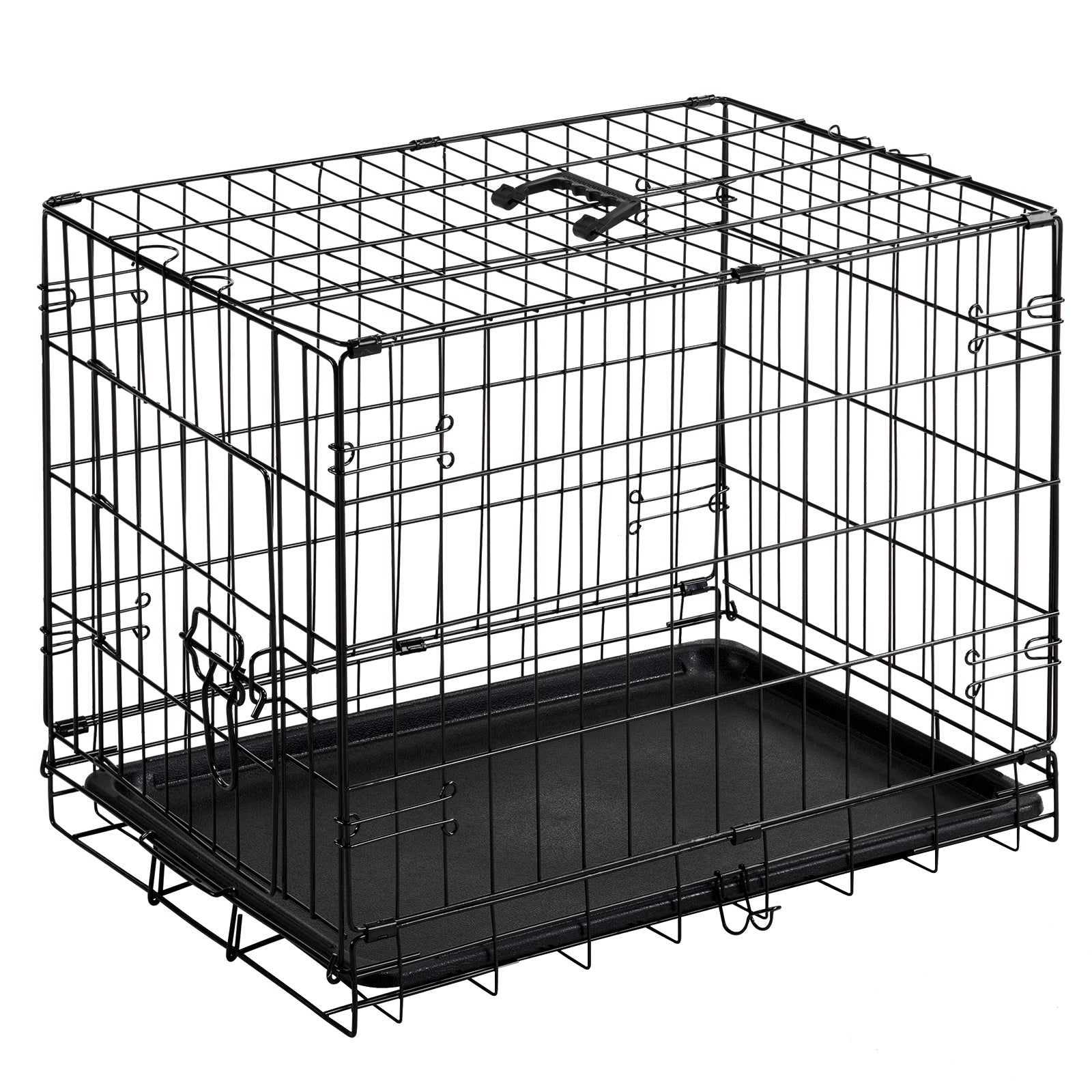 KFX-1080637 Single Door Dog Cage - Available in 24 inch and 30 inch Sizes