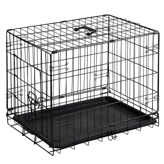 KFX-1080637 Single Door Dog Cage - Available in 24 inch and 30 inch Sizes