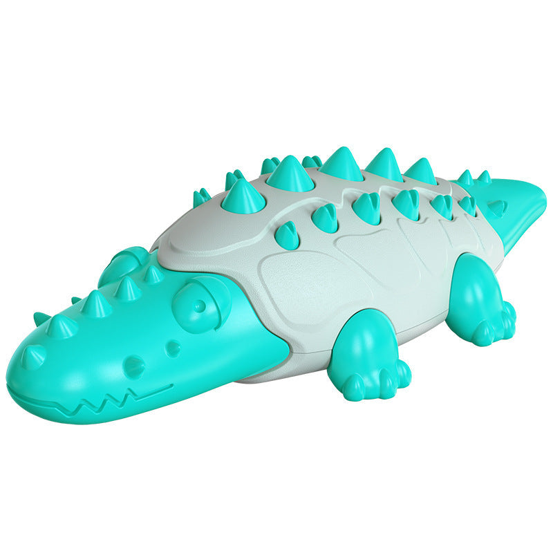 KFX-1081405 Iron Armored Alligator Dog Toy - Variety of Colors & Heavy Armored Crab Dog Toy