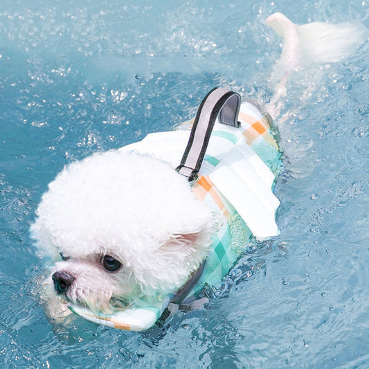 KFX-1083965 Cute Dog Life Jacket for Swimming - Multiple Sizes & Fun Designs