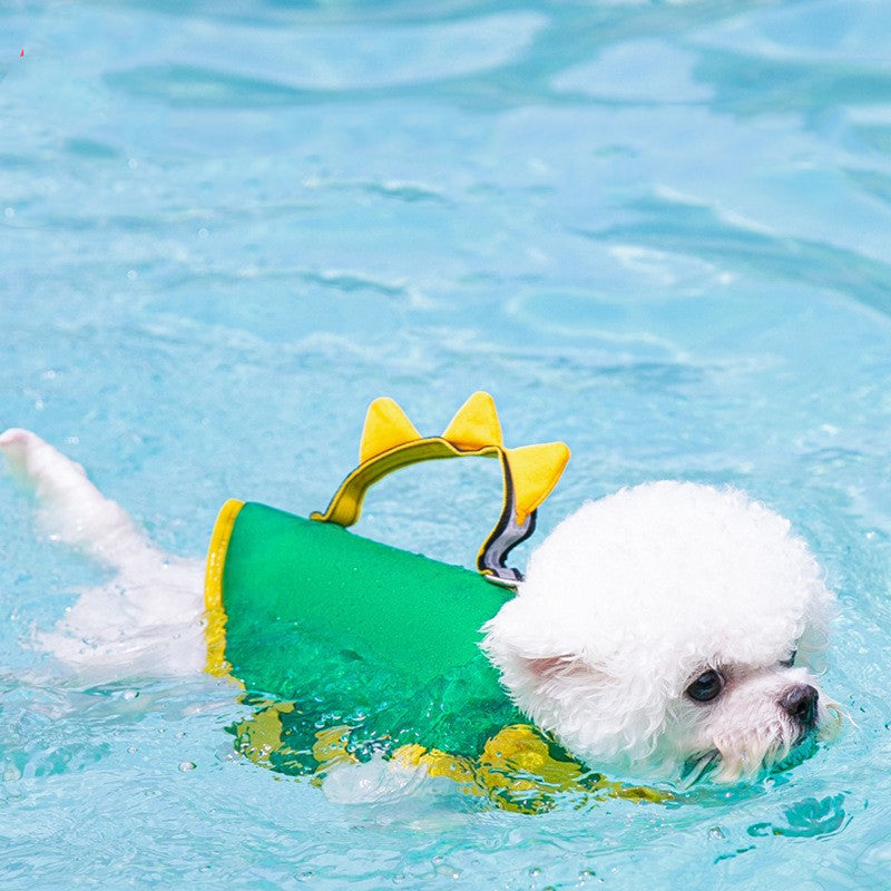 KFX-1083965 Cute Dog Life Jacket for Swimming - Multiple Sizes & Fun Designs