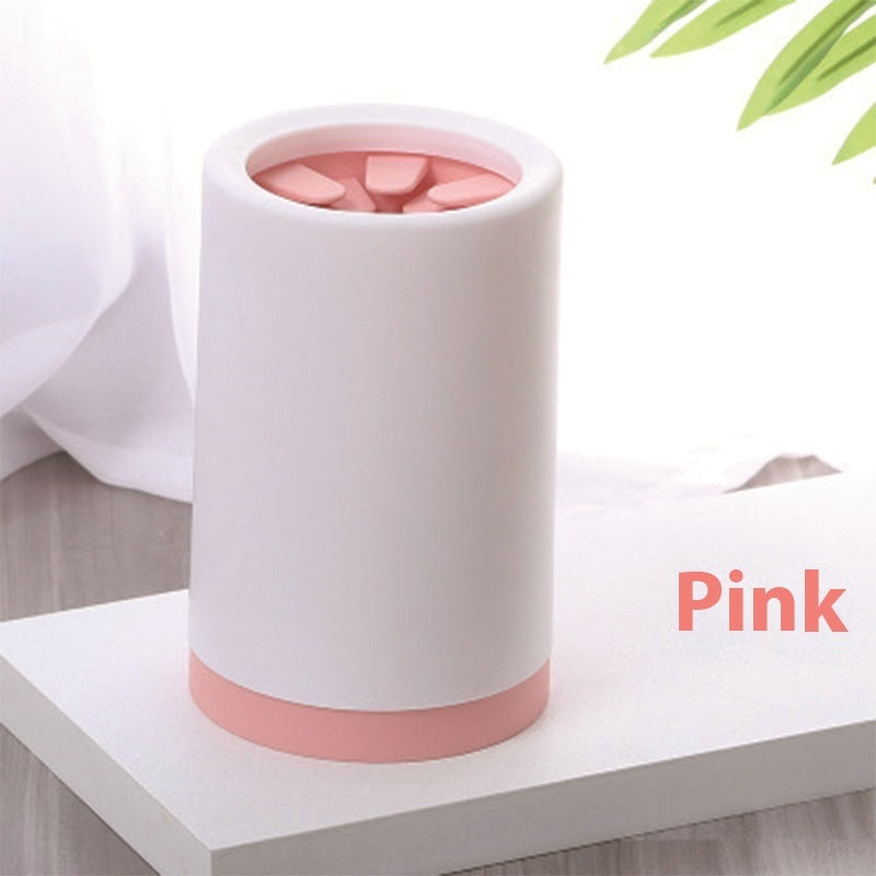 KFX-1084221 Pet Foot Washing Cup for Dogs - Easy Clean, Available in Gray, Green, Pink