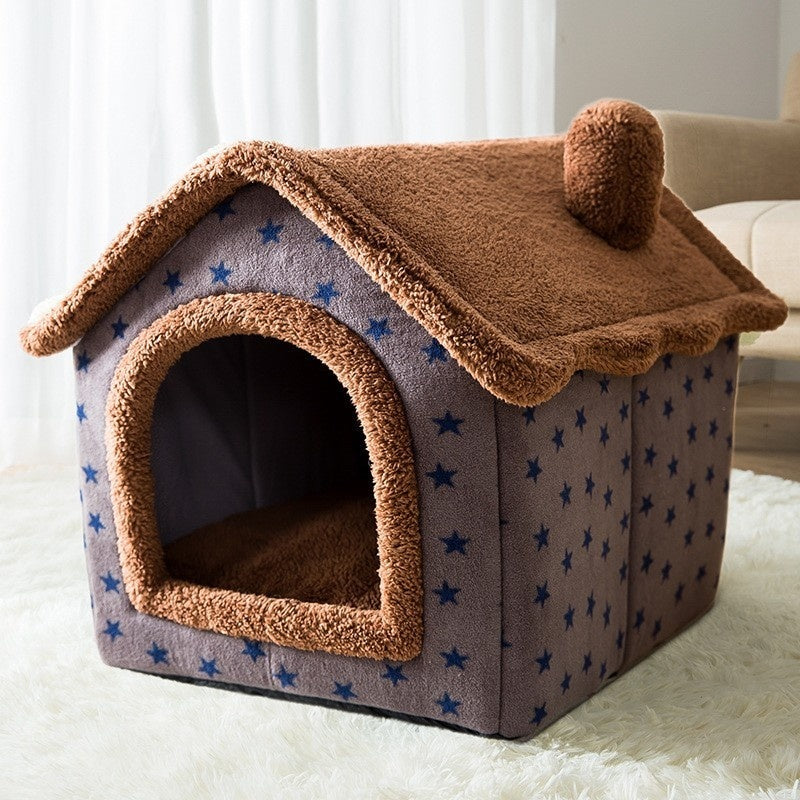 KFX-1086397 Cozy Modern Sponge Pet House for Dogs and Cats - Multiple Styles Available