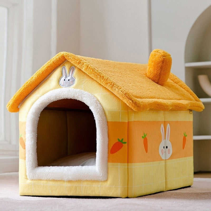 KFX-1086397 Cozy Modern Sponge Pet House for Dogs and Cats - Multiple Styles Available