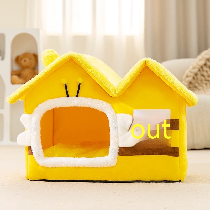 KFX-1086397 Cozy Modern Sponge Pet House for Dogs and Cats - Multiple Styles Available
