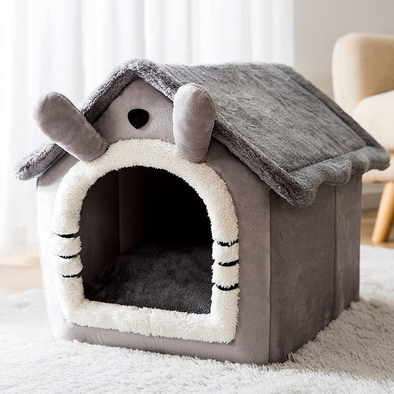 KFX-1086397 Cozy Modern Sponge Pet House for Dogs and Cats - Multiple Styles Available