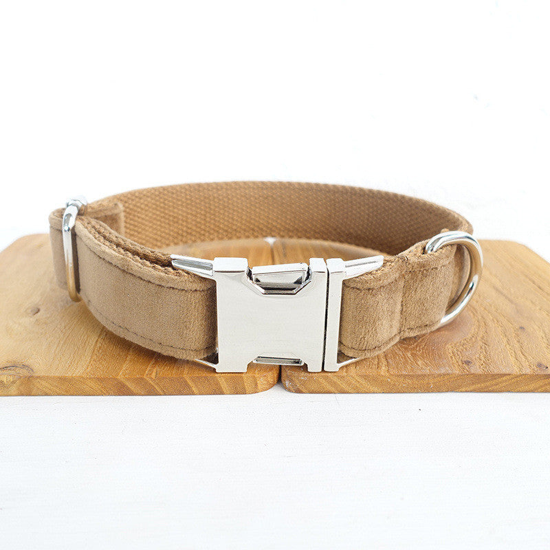 KFX-1091901 Adjustable Polyester Dog Collar with Drawstring Feature