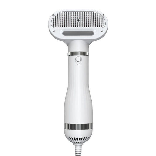 KFX-1093693 Teddy Integrated Hair Dryer and Brushing Comb with Foldable Design and Multiple Speed Settings