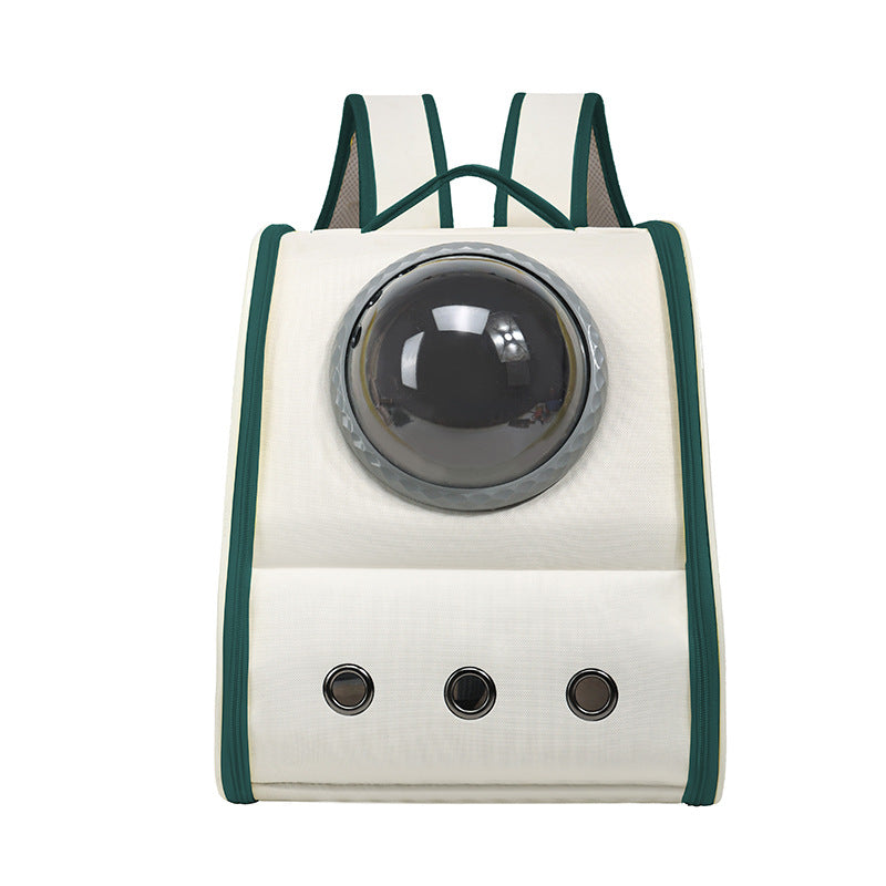 KFX-1100093 Breathable Large Capacity Pet Backpack for Travel - Solid Color Options Available