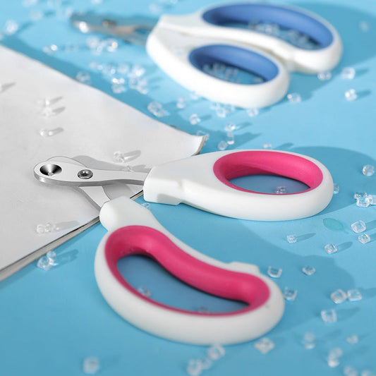 KFX-1101629 Fashionable Pet Nail Clippers for Cats - Durable Plastic and Stainless Steel, Available in Four Colors