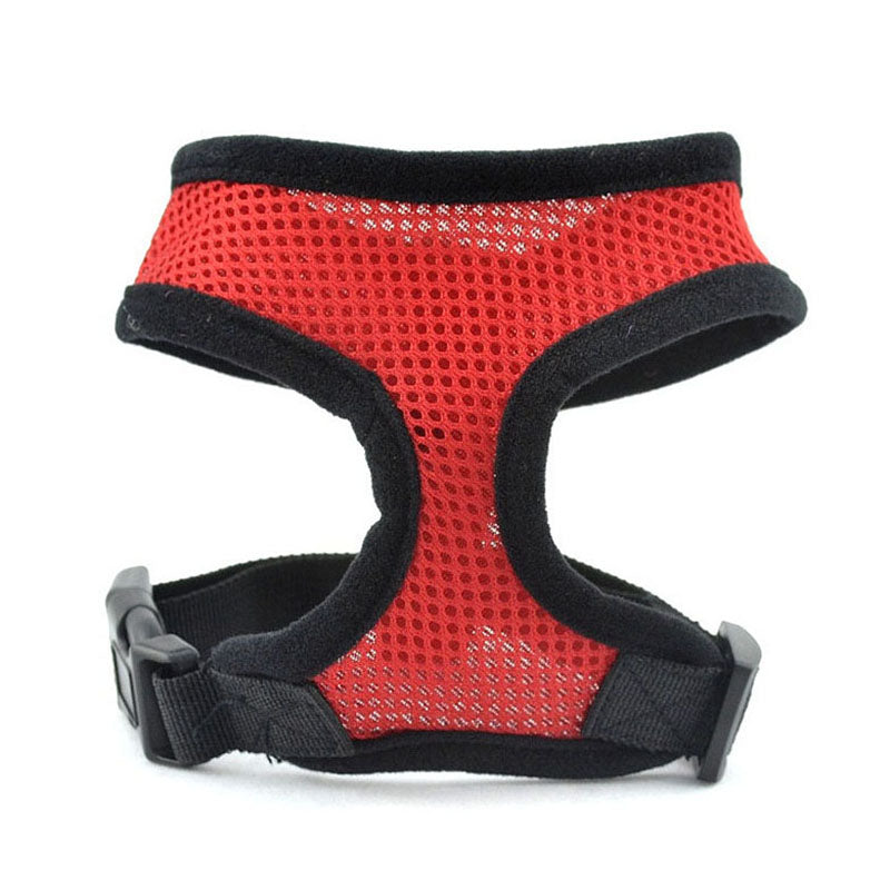 KFX-1102909 Padded Vest for Small Dogs and Cats - Adjustable Nylon Suit with Stainless Steel Accessories
