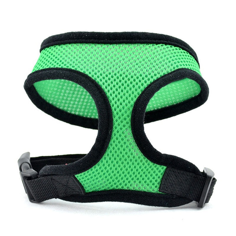 KFX-1102909 Padded Vest for Small Dogs and Cats - Adjustable Nylon Suit with Stainless Steel Accessories
