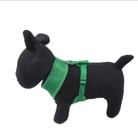 KFX-1102909 Padded Vest for Small Dogs and Cats - Adjustable Nylon Suit with Stainless Steel Accessories