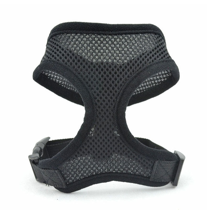 KFX-1102909 Padded Vest for Small Dogs and Cats - Adjustable Nylon Suit with Stainless Steel Accessories