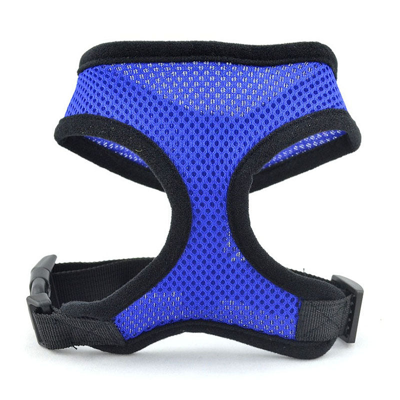 KFX-1102909 Padded Vest for Small Dogs and Cats - Adjustable Nylon Suit with Stainless Steel Accessories