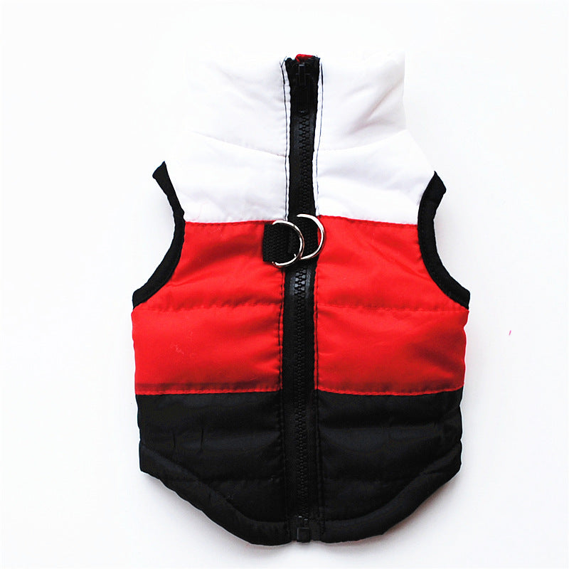 KFX-1108029 Padded Winter Vest for Pets in Various Colors and Sizes