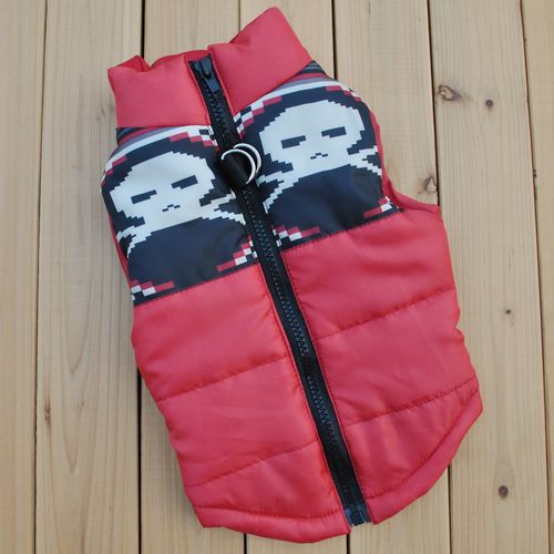 KFX-1108029 Padded Winter Vest for Pets in Various Colors and Sizes