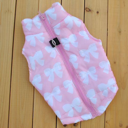 KFX-1108029 Padded Winter Vest for Pets in Various Colors and Sizes
