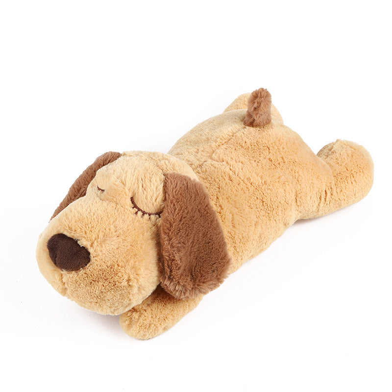 KFX-1110205 Heartbeat Plush Puppy Training Toy for Anxiety Relief and Chewing