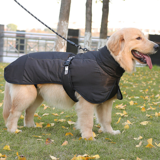 KFX-1123261 Thick Warm Dog Clothing in Multiple Colors and Sizes for Cold Weather