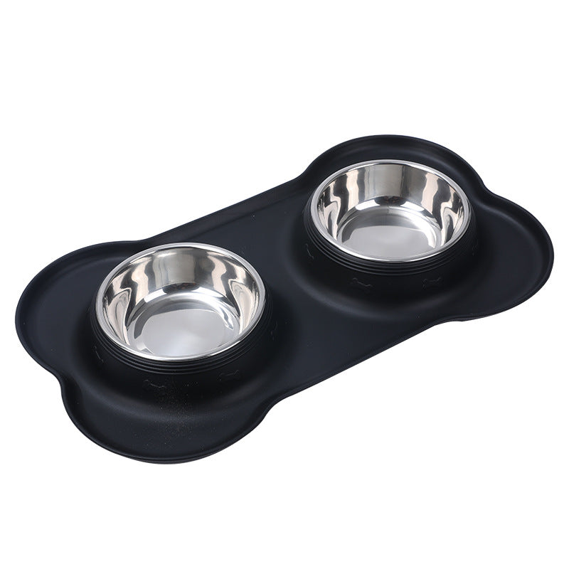 KFX-1125053 Foldable Silicone Pet Bowl - Anti-Spill Design, Multi-Size Options Available