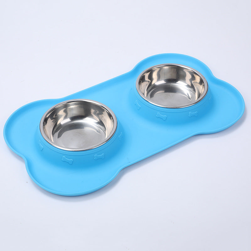 KFX-1125053 Foldable Silicone Pet Bowl - Anti-Spill Design, Multi-Size Options Available