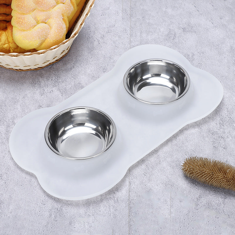 KFX-1125053 Foldable Silicone Pet Bowl - Anti-Spill Design, Multi-Size Options Available