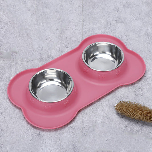 KFX-1125053 Foldable Silicone Pet Bowl - Anti-Spill Design, Multi-Size Options Available