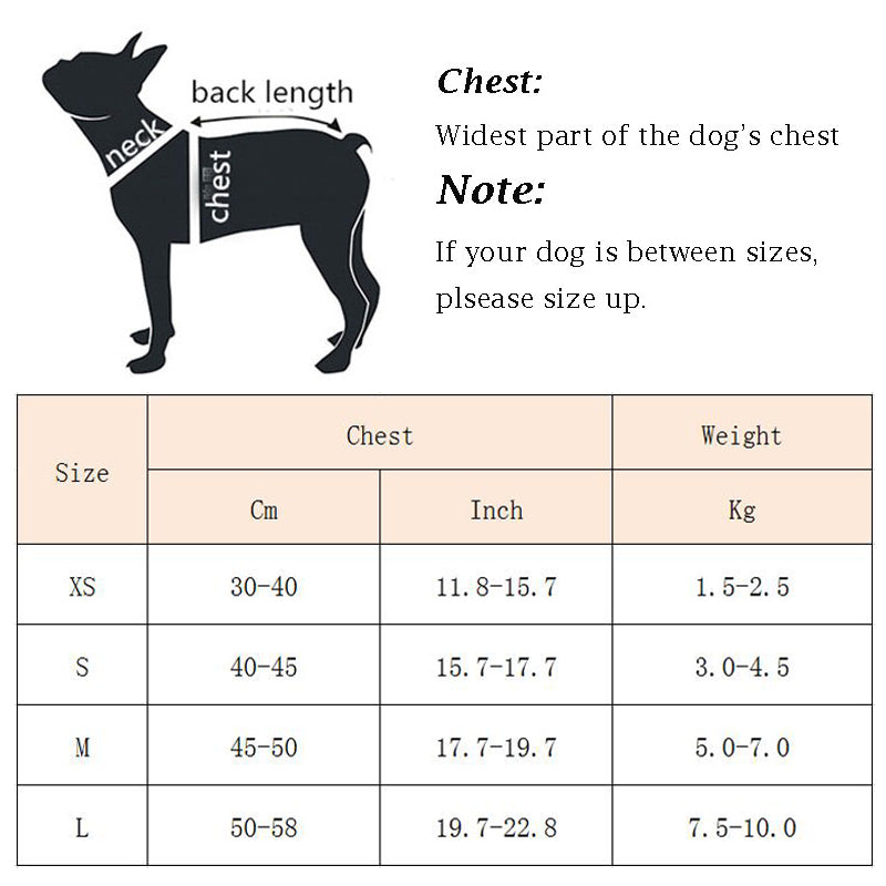 KFX-1130429 Adjustable Dog Traction Vest for Comfort and Mobility