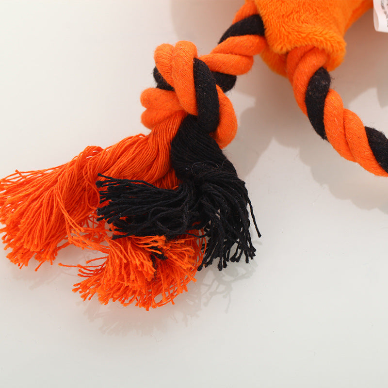 KFX-1131453 Durable Cotton Rope Knot Toy for Dogs – Ideal for Chewing and Vocal Training
