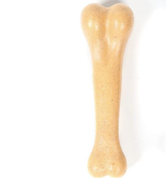 KFX-1137213 Bite-Resistant Molar Toy for Pets - Beef Flavor Simulation, Interactive Reward, Available in 12cm, 15cm, 18.5cm, Yellow and Brown