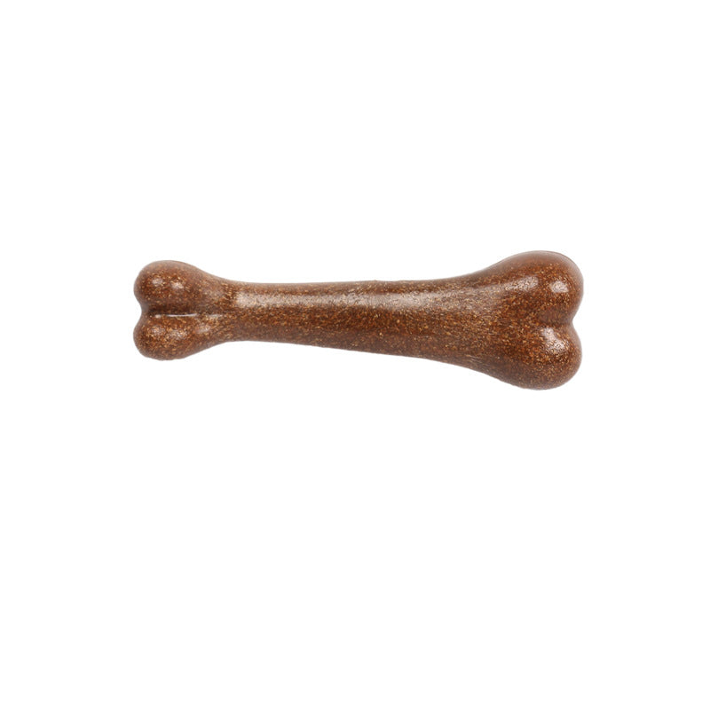KFX-1137213 Bite-Resistant Molar Toy for Pets - Beef Flavor Simulation, Interactive Reward, Available in 12cm, 15cm, 18.5cm, Yellow and Brown