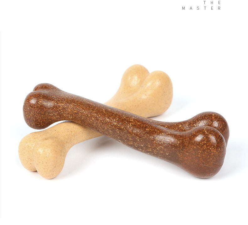 KFX-1137213 Bite-Resistant Molar Toy for Pets - Beef Flavor Simulation, Interactive Reward, Available in 12cm, 15cm, 18.5cm, Yellow and Brown
