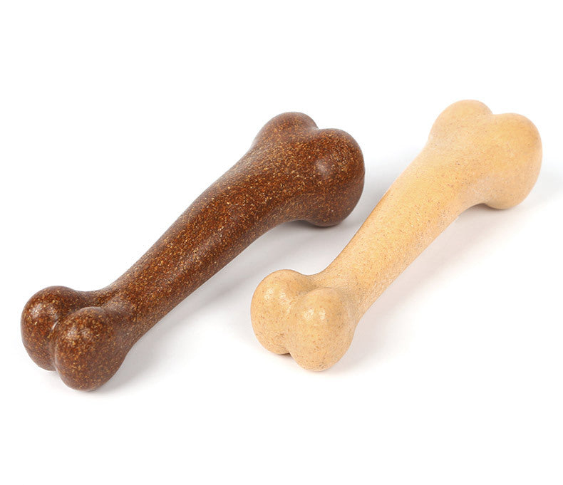 KFX-1137213 Bite-Resistant Molar Toy for Pets - Beef Flavor Simulation, Interactive Reward, Available in 12cm, 15cm, 18.5cm, Yellow and Brown