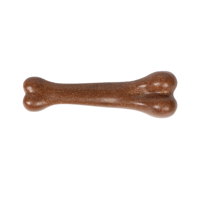 KFX-1137213 Bite-Resistant Molar Toy for Pets - Beef Flavor Simulation, Interactive Reward, Available in 12cm, 15cm, 18.5cm, Yellow and Brown
