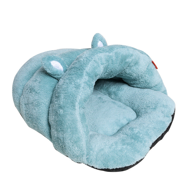 KFX-1140413 Cozy Indoor Pet Bed for Dogs and Cats - Soft Warm Cushion Nest