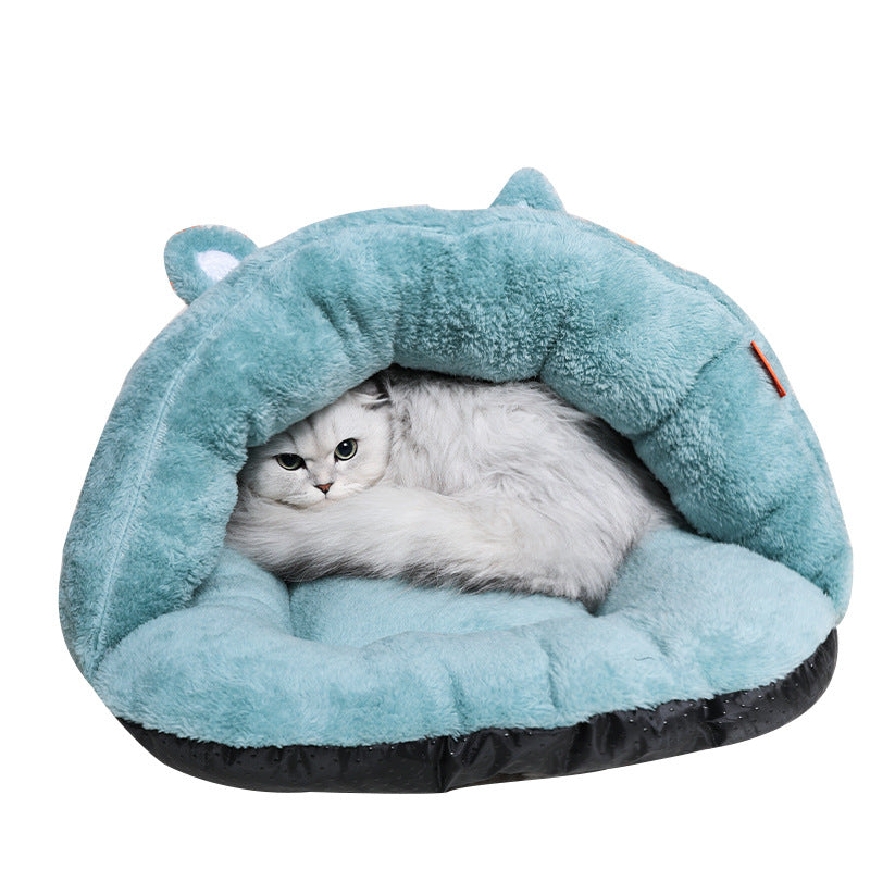 KFX-1140413 Cozy Indoor Pet Bed for Dogs and Cats - Soft Warm Cushion Nest