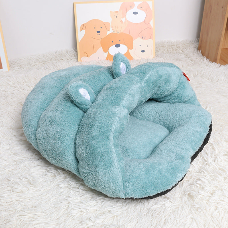 KFX-1140413 Cozy Indoor Pet Bed for Dogs and Cats - Soft Warm Cushion Nest