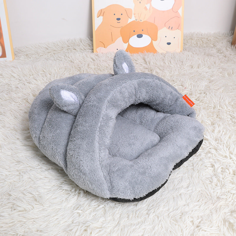 KFX-1140413 Cozy Indoor Pet Bed for Dogs and Cats - Soft Warm Cushion Nest