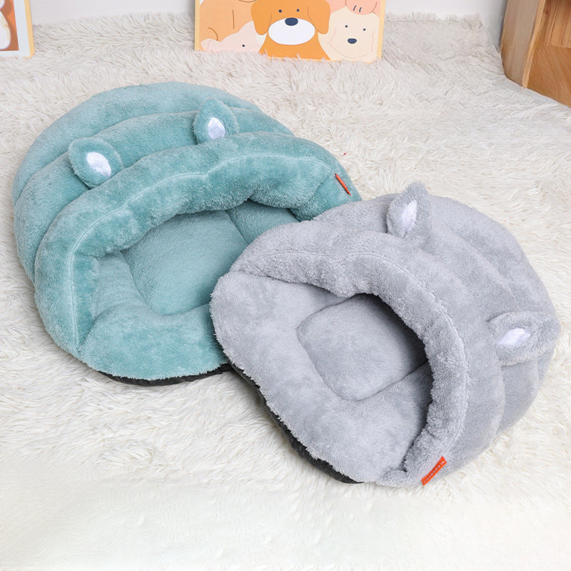 KFX-1140413 Cozy Indoor Pet Bed for Dogs and Cats - Soft Warm Cushion Nest