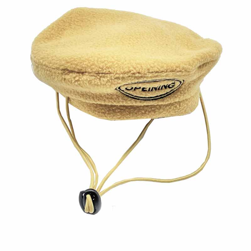 KFX-1141181 Chic Velvet Pet Dog Hat with Beret Style in Various Colors